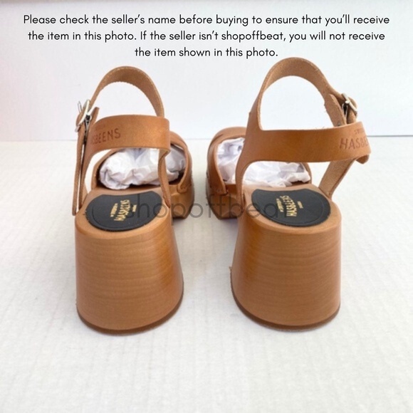 NEW Swedish Hasbeens Baskemolla High Sandal Nature 37 - Picture 8 of 14
